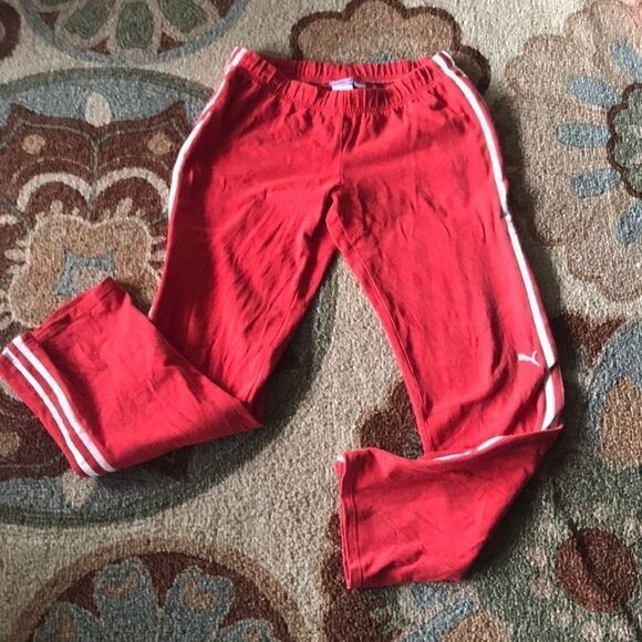 WOMENS XL VINTAGE PUMA STRAIGHT LEGGED SWEATS - Picture 2 of 8